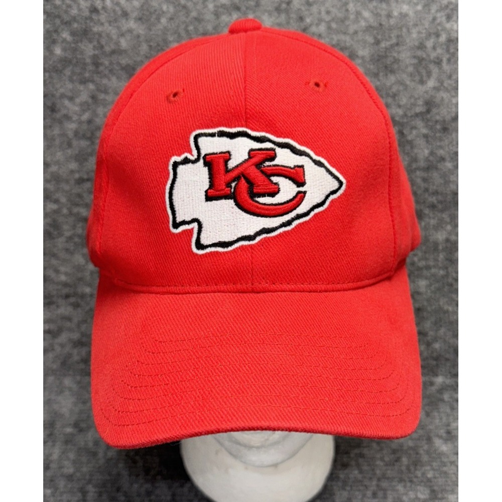Kansas City Chiefs Reebok Strapback Adjustable Red Hat/Cap
